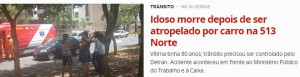 Noticia_G1-DF_29-11-2016_Acidente_Morte_Pedestre_W3 Norte_513N