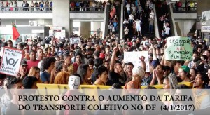 Video_Protesto_Aumento Passagem_print screen
