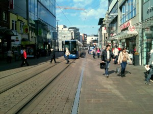 VLT (tram) na região central de Bremen