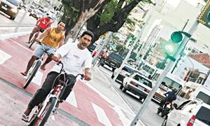 Número de ciclistas vem crescendo na capital ceare