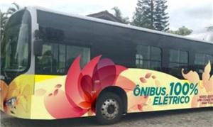 Ônibus elétrico será testado em Joinville (SC)