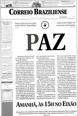 Jornal com texto preto sobre fundo brancoDescrição gerada automaticamente com confiança média