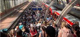 Na Alemanha, tarifas de 9 euros atraem novos usuários aos trens