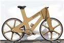 Bicicleta feita a partir de papelão