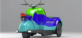 Triciclos elétricos farão entrega de botijões da Ultragaz