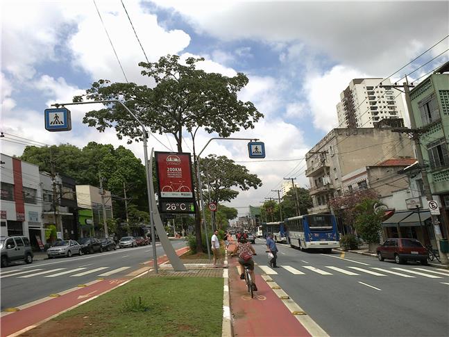 Resultado de imagem para ciclovia  zona norte são paulo"