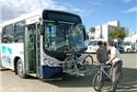 Equipamento para guardar bicicletas em ônibus
