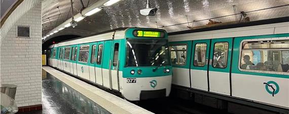 Metrô de Paris está muito poluído, revela estudo