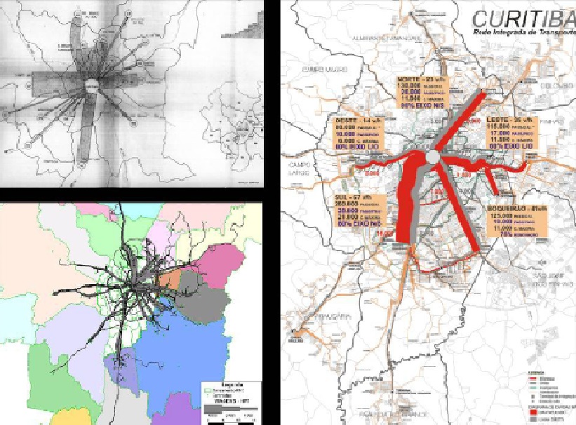 Estudos de mobilidade urbana na Grande Curitiba
