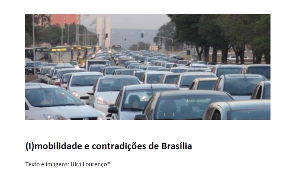 (I)mobilidade e contradições de Brasília