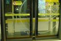Sinalização na linha amarela do metrô de São Paulo