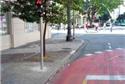 Sinalização para ciclistas na Avenida São João