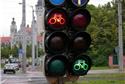 Sinalização semafórica para ciclistas na Alemanha