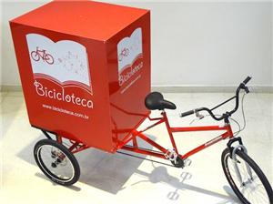 Bicicloteca Itinerária na Mário de Andrade