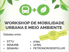 Workshop de Mobilidade Urbana e Meio Ambiente