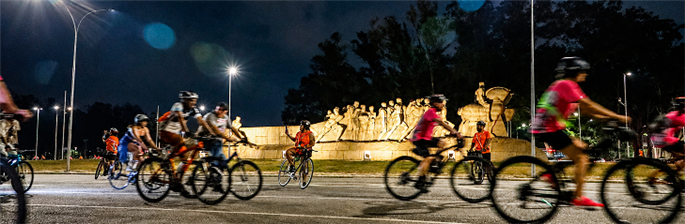 12ª Pedalada Noturna por São Paulo (Sesc Pinheiros)
