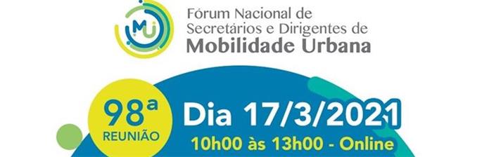 Reunião do Fórum Nacional de Secretários e Dirigentes de Mobilidade