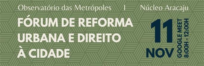 Fórum Reforma Urbana e Direito à Cidade