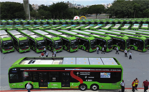 Brasil e o desafio de eletrificar ônibus até 2030