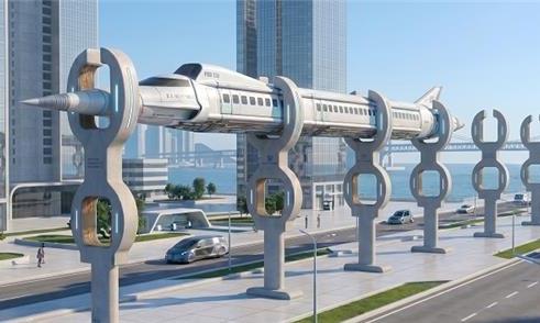 Ringway, o trem futurista que não toca nos trilhos