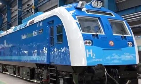 Lançado o trem da Índia movido a hidrogênio