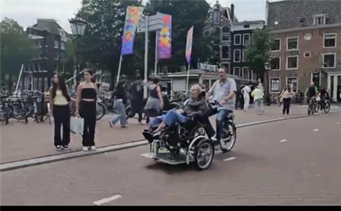 Amsterdã, cidade humanizada e acessível