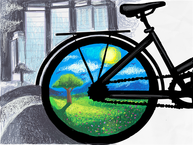O uso da bicicleta como ferramenta para o estudo da paisagem