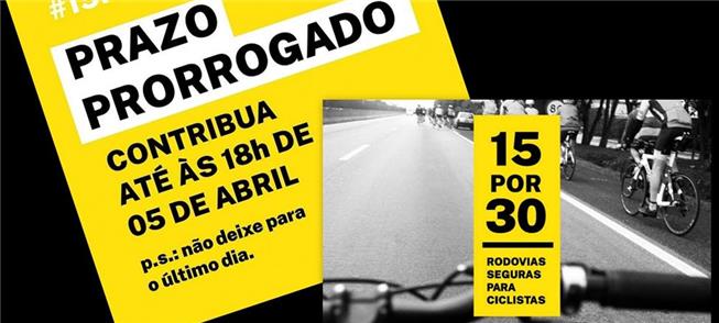 #15por30 Rodovias Seguras para Ciclistas