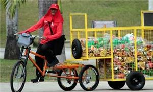 A bicicleta de alumínio Ciclolix