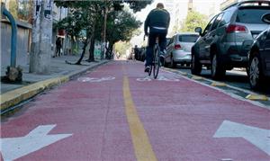 A cidade tem atualmente 20 km de ciclovias