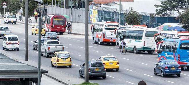 A diversidade do transporte público na Colômbia