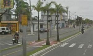 A nova ciclovia de Praia Grande