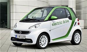 A versão elétrica do Smart ForTwo