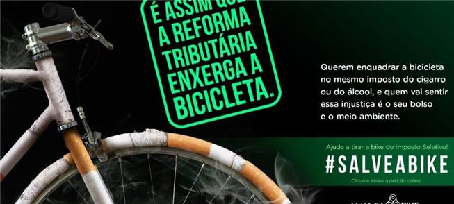 Abaixo-assinado pede por bike fora do imposto sele