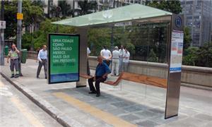 Abrigo instalado no centro de São Paulo