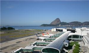 aeroporto Santos Dumont, no Rio de Janeiro