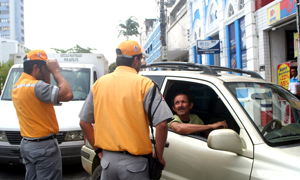 Agentes do trânsito em João Pessoa