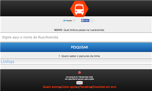 Agora os passageiros podem pesquisar pelos ônibus