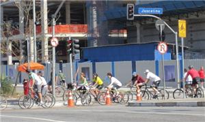 Agora, São Paulo tem cerca de 70 km de ciclovias