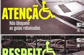 ampanha está no mobiliário urbano e em adesivos pa
