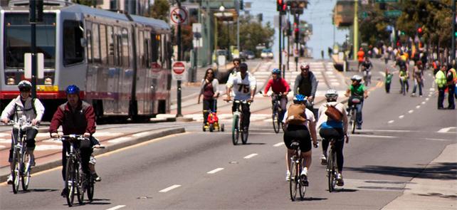 Andar de bike nas cidades requer muito cuidado