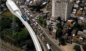 Ao todo, nove pontes e dez viadutos