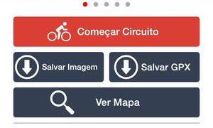 Aplicativo dá dicas de percurso para os ciclistas