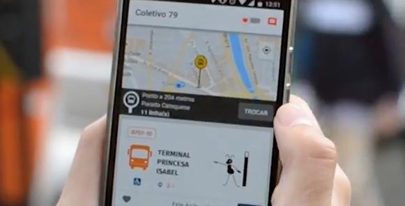 Aplicativo mede o tempo de espera no ponto de ônib