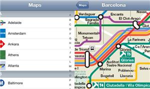 Aplicativo mostra mapas de metrôs pelo mundo