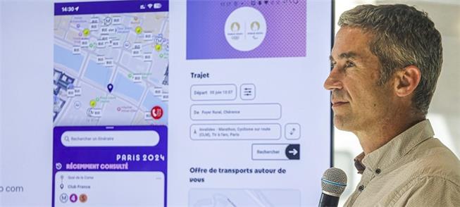 Apresentação em Porto Alegre do app desenvolvido n