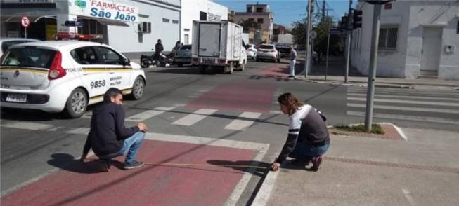 Arquitetos avaliaram e fizeram medições em ciclovi