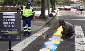 Arte na Faixa: ruas da cidade ganharam intervençõe