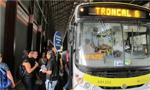 assageiros reclamaram do itinerário da linha Tronc