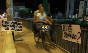 Aumento de mortes de ciclistas preocupa recifenses